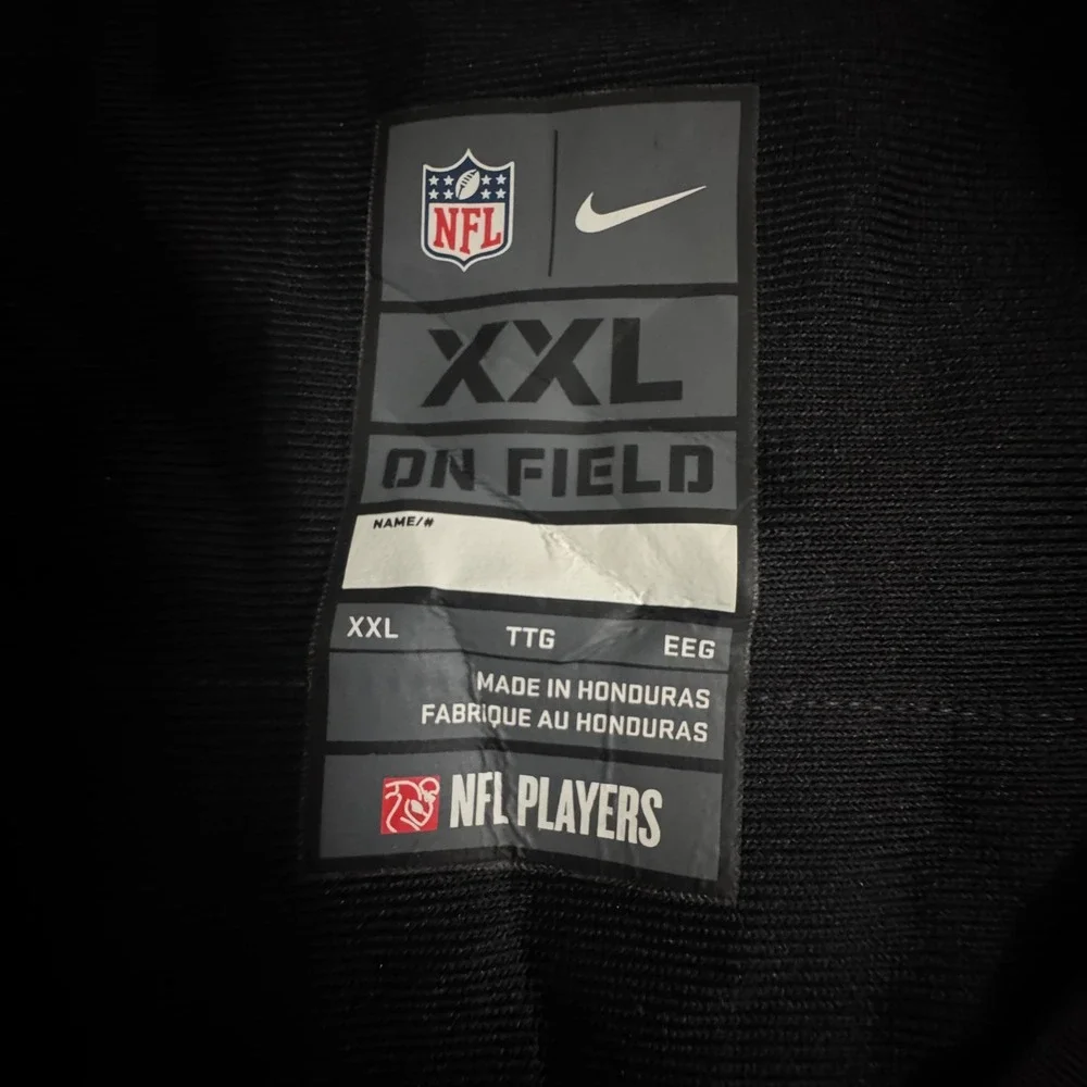 Nike Pittsburgh Steelers West 17 NFL On Field Jersey Black Mens XXL